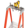 Louisville 6 ft 0.25 in Fiberglass Platform Stepladder, 300 lb Capacity FXP1704