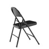 National Public Seating Folding Chair, Steel, Black,PK4 510