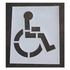 Rae Pavement Stencil,48 in,Handicap,1/8, STL-108-3048 STL-108-3048