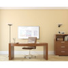 Dry Erase Board, Plastic, 18 in, 24 in, Aluminum Frame, White, Gloss  M2-18-1