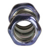Raco EMT Coupling, 1-1-4 in, Compression, Steel, Zinc Plated, Blue; Gray 2925RT