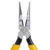 Jonard Tools Bent Long Nose Plier,6-3/4 in.,Serrated JIC-203