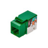 Monoprice Datacom Jack,Cat6,Punch Down,Green 5380