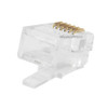 Monoprice Plug,Mod,RJ12,6P6C,Flat,Stranded,PK50 7270