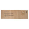 Fein Vacuum Bag, Dust, Micron Filter, 3 PK 913036K01