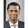 Safety Glasses, Wraparound Clear Polycarbonate Lens, Uncoated, 24PK  S79103