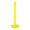 2.5" Diameter Plastic Stanchion - Yellow, 40 in Height, 6 pk