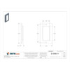 Box Cover, Outlet Box Type, 1 Gang, Thermoplastic Elastomer  HBL3060