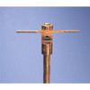 Nvent Erico Ground Rod Connector,Hammer Lock,Copper EHL58G1K