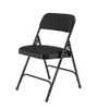 National Public Seating Folding Chair, Fabric, 29-1-2inH, Black, PK4 2210