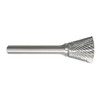 Manufacturer Varies Carbide Bur,Inverted Cone,3/8,1/4 Shank 310-002231