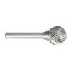 Manufacturer Varies Carbide Bur,Ball Shape,1/2 In,1/4 Shank 310-001093
