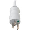 Outlet Strip, Surge, Hospital Grade, 4 5-15R-HG, 5-15P-HG, 6 ft., White  SPS406HGULTRA