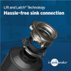 Insinkerator Badger 5XP 3-4 HP Dura-Drive Garbage Disposer, 4 Year Warranty BADGER 5XP 490415