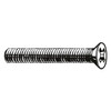 M5-0.80 x 45 mm Phillips Flat Machine Screw, Plain 18-8 Stainless Steel, 50 PK