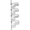 Zenith Zenna Home Metal 12 In. x 97 In. Shower Caddy 2159NN
