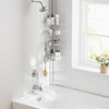 Zenith Zenna Home Metal 12 In. x 97 In. Shower Caddy 2159NN 453137