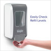 Gojo FMX-20 2000mL Foam Soap Dispenser, Push-Style, White-Gray 5270-06