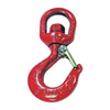 Crosby Swivel Hook,Carbon Steel,20,000 lb.,Red 1048666