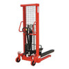 Dayton Fixed Base Hydraulic Stacker, Load Cap. 2000 lb. 4VMD9