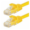 Monoprice Patch Cord,Cat 6,Flexboot,Yellow,0.5 ft. 9839