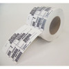 Badger Tag & Label Thermal Transfer Tag,White,PK500, 102 102