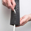 D-Line Cable Protector, 1-2 in H, 6 ft L, 2-3-8 in W, 1 Channel, PVC, Black CC-1