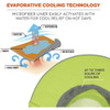 Ergodyne Cooling Hat,Lime,Solid,S-M Size 8935MF