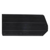 Quantum Storage Systems Plastic Divider, Black, 10 in L, 6 3/4 in H, 6 PK DUS239