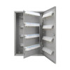 Barska Key Cabinet,240 Capacity,21-3/4" H CB12494