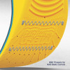Megacomfort Insole,Women 5 to 7,Yllw-Blk,PR PAMESD