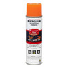 Precision Line Marking Paint, Inverted, Fluorescent Orange, 20 oz