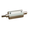 Air Cylinder, 1 1/8 in Bore, 6 in Stroke, Round Body Double Acting, Aluminum .