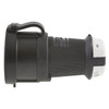 Hubbell Wiring Device-Kellems WT LckCon,Strt;20 A;Blk; Wht,Vlx,L16-20R HBL2433SW
