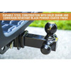 Buyers Products Tri Ball Mount,Carbon Steel 1802200