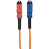 Tripp Lite Fiber Cord,Duplex,LC, SC,1m,Orange N316-01M