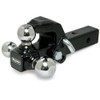 Tri Ball Mount w- Pintle Hook, 2 in Compatible Ball Shank Dia, 1 7-8 in Ball Dia  1802279