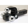 Tri Ball Mount w- Pintle Hook, 2 in Compatible Ball Shank Dia, 1 7-8 in Ball Dia  1802279