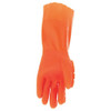N2658HVO Chemical Resistant Gloves, PVC, 14 in L, 15 ga, Orange, S, 1 PR  N2658HVOS