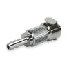 Colder 1/4" Barb Chrome Plated Brass Inline Coupler LCD17004
