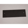 Wiremold Blank Cover Plate,Black,Steel, 2 x5-1-2" OFR47-B