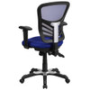 Flash Furniture Executive Chair,Blue Seat,Mesh Back HL-0001-BL-GG