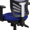Flash Furniture Executive Chair,Blue Seat,Mesh Back HL-0001-BL-GG