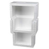 Shipper Kit, 17.75 in Length, 17.75 in Width, Foam, White  NS-7F