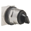 Schneider Electric ShortHandleSelectorSwitch,Blk,2Pos,30mm 9001KS34B