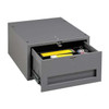 Tennsco Stackable Drawer,15W x 18D x 8-1/4H,Gray WBD-1
