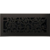 Imperial Wonderland 4 In. x 10 In. Cast Iron Steel Floor Register RG3374