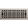 Imperial Templar 4 In. x 12 In. Brushed Nickel Steel Floor Register RG3396