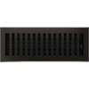 Imperial Montezuma 4 In. x 12 In. Cast Iron Steel Floor Register RG3478