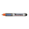 Dykem Industrial Marker, Medium Tip, Orange Color Family, Ink 16103